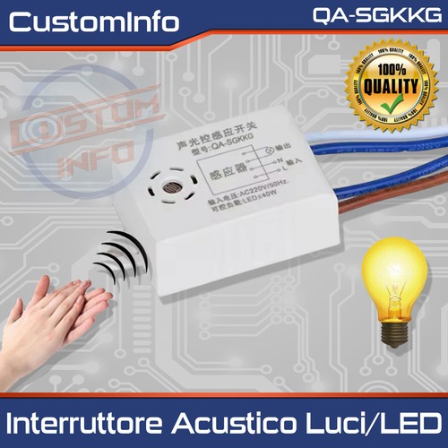 Interruttore acustico - interruttore,