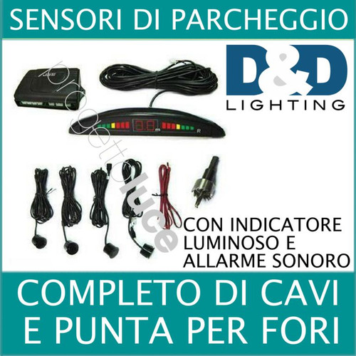 Kit sensori parcheggio - 4, di