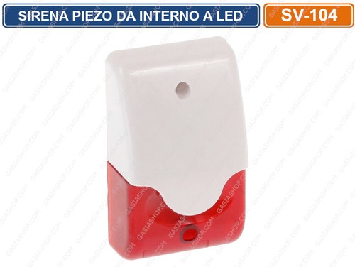 Sirena piezo elettrico - sirena,